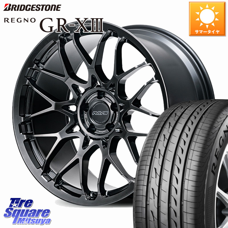 ブリヂストン REGNO GR-X3 在庫● 2025~2026年製 GRX3 GR-XIII レグノ サマータイヤ 235/45R21RAYS 【欠品次回要問合せ】 G29 VOLK RACING 鍛造 ホイール 21インチ 21X9.0J(M14B) 40 5穴 114.3 クラウンスポーツ｜タイヤスクエアミツヤ