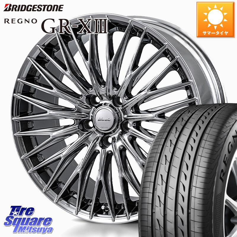 ブリヂストン REGNO GR-X3 GRX3 GR-XIII レグノ サマータイヤ 245/45R19MONZA Warwic CLYVER クライヴァー ホイール 19インチ 19X8.0J 50 5穴 114.3 E52エルグランド ZR-V SL系フォレスター レイバック SK系フォレスター eビターラ CR-V|タイヤスクエアミツヤ