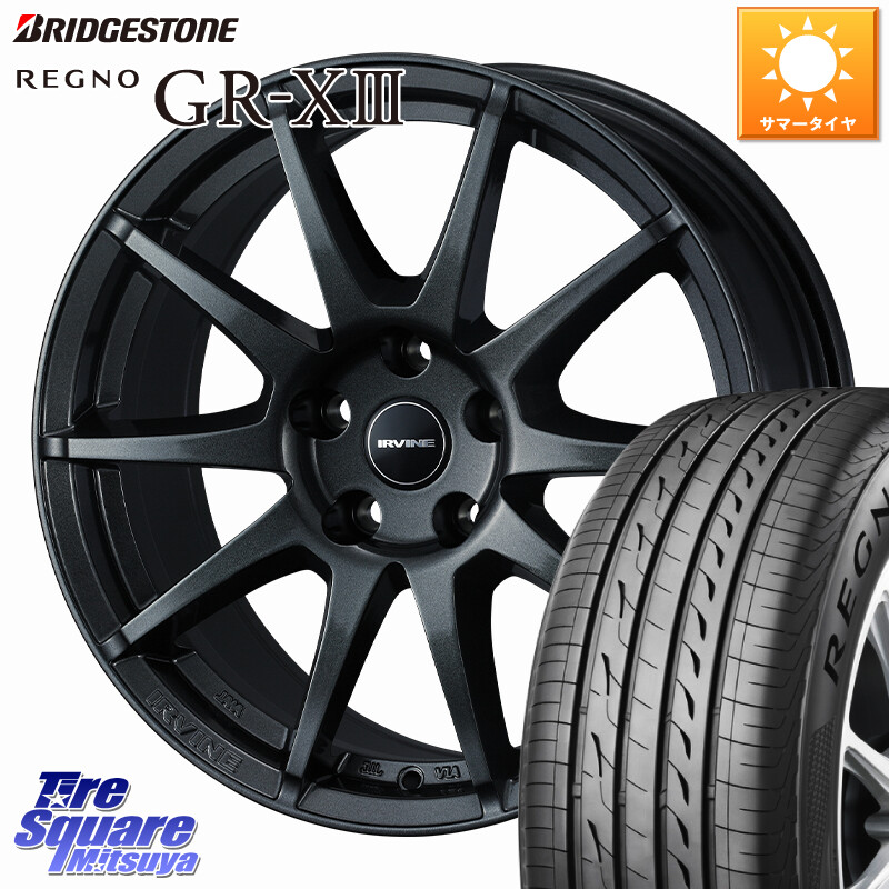 ブリヂストン REGNO GR-X3 GRX3 GR-XIII レグノ サマータイヤ 205/60R16WEDS IRVINE S02 アーヴィンS02 輸入車専用ホイール 16インチ 16X6.5J(VW TOURAN 1TC) 46 5穴 112 フォルクスワーゲン ゴルフ トゥーラン｜タイヤスクエアミツヤ