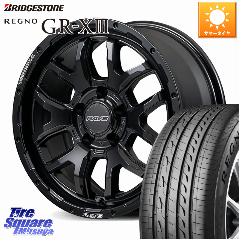 ブリヂストン REGNO GR-X3 GRX3 GR-XIII レグノ サマータイヤ 205/65R16RAYS 【欠品次回~1月】 F6 boost BLACK EDITION TEAM DAYTONA デイトナ ブラックエディション ホイール 16インチ 16X7.0J 32 5穴 114.3|タイヤスクエアミツヤ