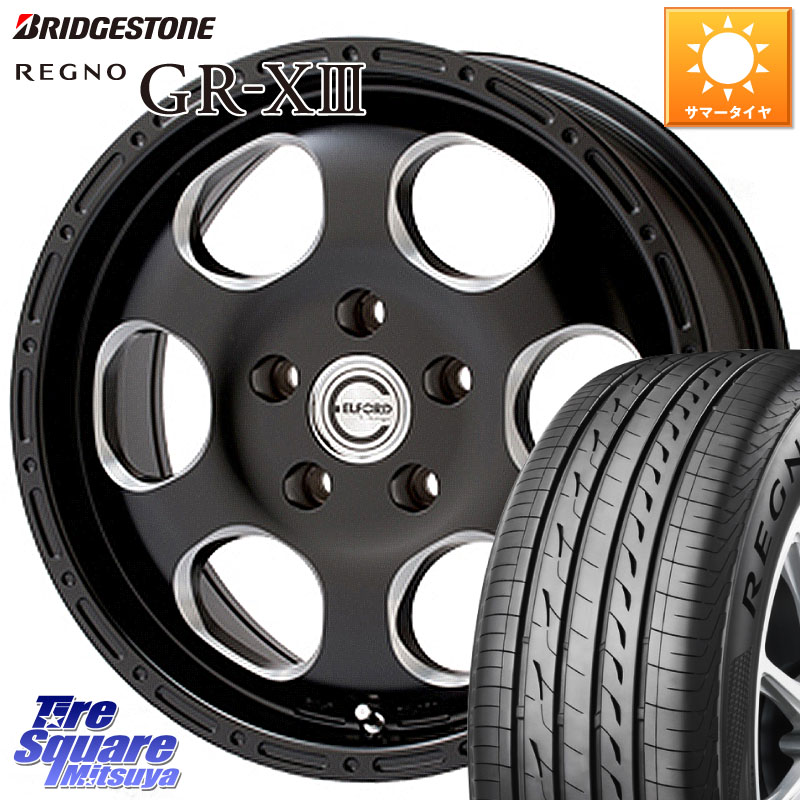 ブリヂストン REGNO GR-X3 GRX3 GR-XIII レグノ サマータイヤ 215/55R16MEIWA Blood Stock One Piece ホイール 16インチ 16X7.0J 35 5穴 114.3 インサイト|タイヤスクエアミツヤ
