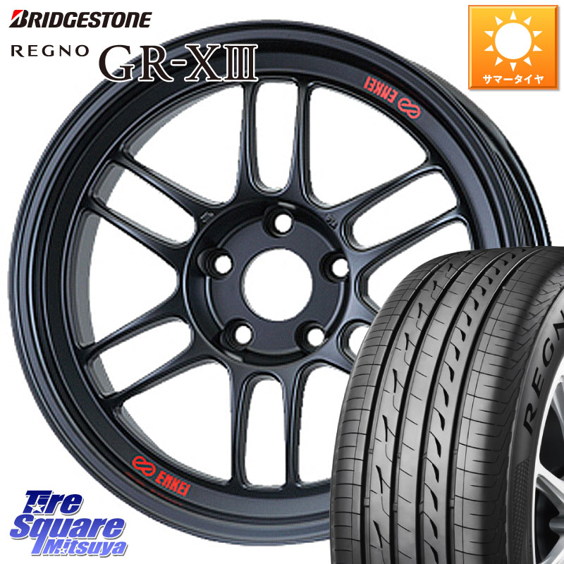 ENKEI エンケイ Racing RPF1 ホイール 18 X 8.5J(EVO10 CZ4A) +30 5穴 114.3 ブリヂストン REGNO GR-X3 GRX3 GR-XIII レグノ サマータイヤ 245/40R18 CZ4Aランエボ10ブレンボキャリパー対応 165,200円