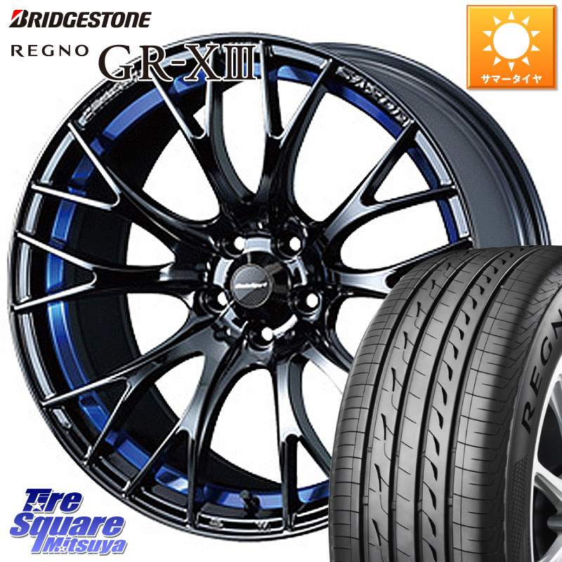 WEDS 72746 SA-20R SA20R ウェッズ スポーツ ホイール 18インチ 18 X 8.5J +50 5穴 114.3 ブリヂストン REGNO GR-X3 GRX3 GR-XIII レグノ サマータイヤ 245/40R18 WRX S4(VBH)