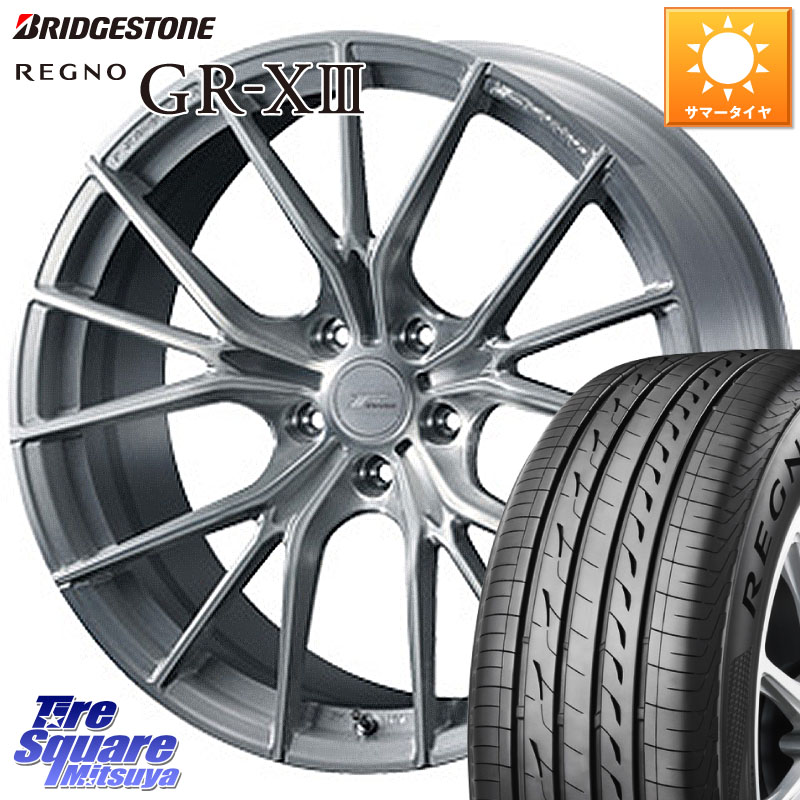 WEDS F ZERO FZ-1 FZ1 鍛造 FORGED ホイール18インチ エフゼロ 18 X 7.5J +38 5穴 114.3 ブリヂストン REGNO GR-X3 GRX3 GR-XIII レグノ サマータイヤ 235/50R18 30系アルファード 30系ヴェルファイア 20系アルファード