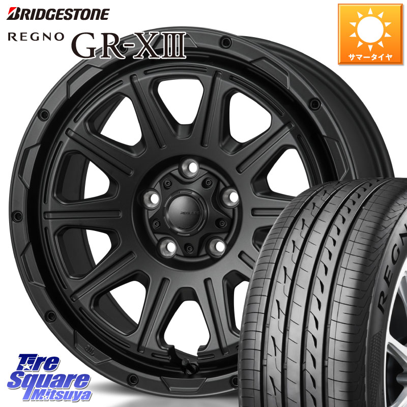 MONZA HI-BLOCK REGULES BK モンツァ ハイブロック レグルス 16インチ 16 X 7.0J +41 5穴 114.3 ブリヂストン REGNO GR-X3 GRX3 GR-XIII レグノ サマータイヤ 205/60R16 90系ノア ヴォクシー プリウスアルファ RP6～8ステップワゴン