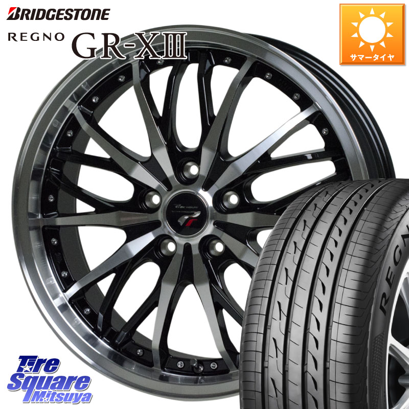HotStuff Precious プレシャス HM3 HM-3 20インチ 20 X 8.5J +42 5穴 114.3 ブリヂストン REGNO GR-X3 GRX3 GR-XIII レグノ サマータイヤ XL 245/40R20 デリカD:5