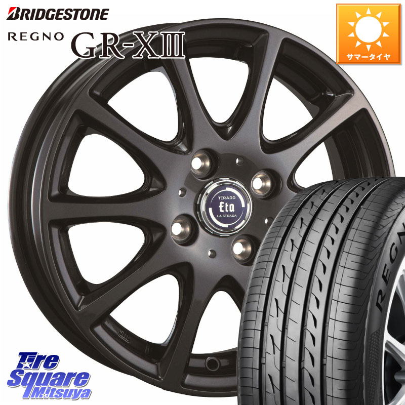 ブリヂストン REGNO GR-X3 GRX3 GR-XIII レグノ サマータイヤ 205/55R16阿部商会 ティラード イータ 16X6.0J 42 4穴 100 E13オーラ アクア｜タイヤスクエアミツヤ