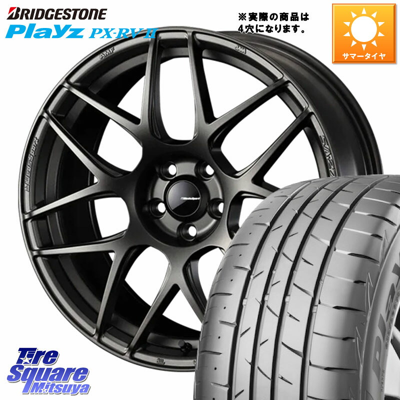 ブリヂストン プレイズ Playz PX-RV2 サマータイヤ 205/50R17WEDS WedsSport SA-27R SA27R ウェッズ スポーツ ホイール ◇参考画像 17インチ 17X6.5J 42 4穴 100 E13オーラ｜タイヤスクエアミツヤ