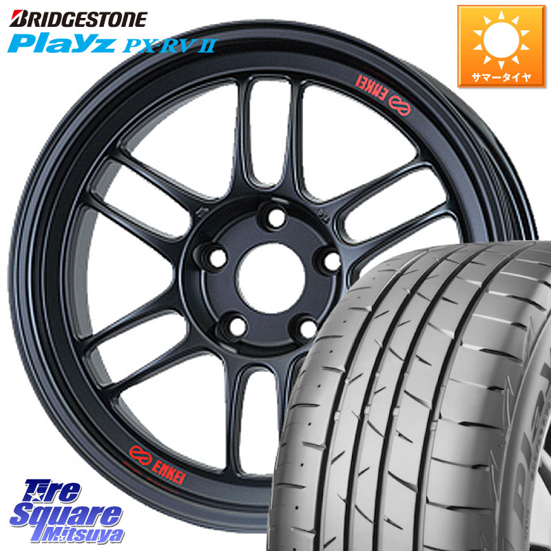 ENKEI エンケイ Racing RPF1 ホイール 18 X 8.5J +30 5穴 114.3 ブリヂストン プレイズ Playz PX-RV2 サマータイヤ 235/55R18 135,905円