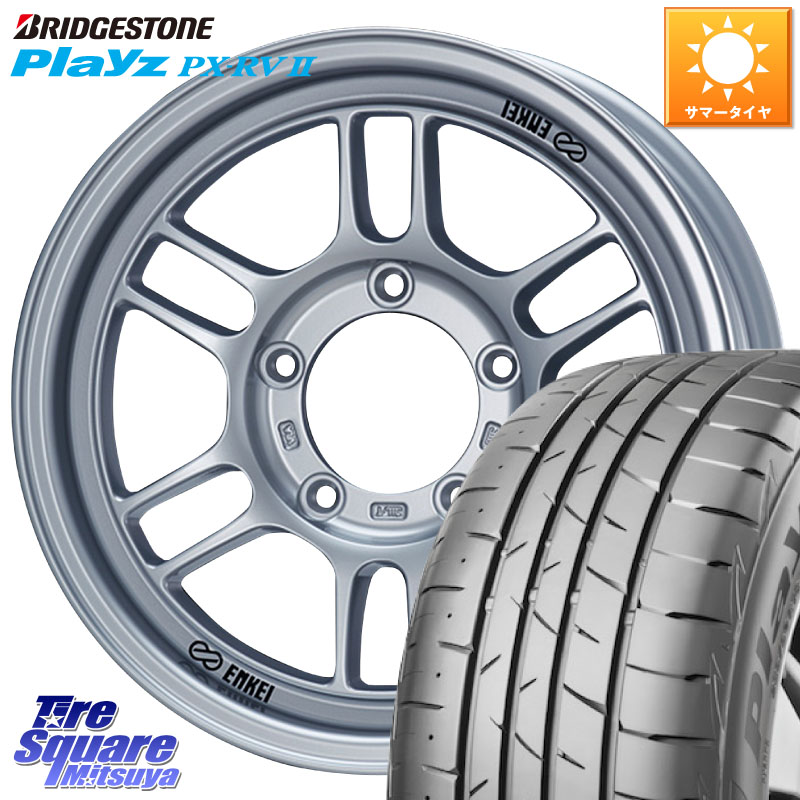ブリヂストン プレイズ Playz PX-RV2 サマータイヤ 215/65R16ENKEI エンケイ ALLROAD RPT1 ジムニー ホイール 16インチ 16X6.0J 0 5穴 139.7 ジムニー専用(要オーバーフェンダー等) ジムニ&minus;シエラ/ノマド(カスタム) AZオフロード カスタムサイズ｜タイヤスクエアミツヤ