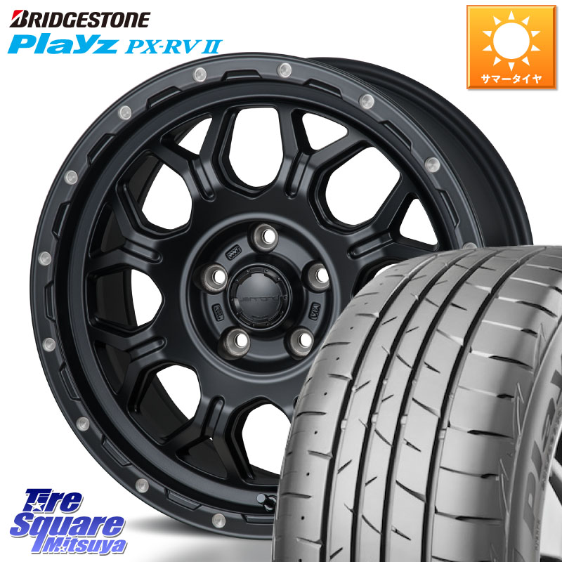 ブリヂストン プレイズ Playz PX-RV2 サマータイヤ 225/60R17MONZA HI-BLOCK JERRARD ホイール 17インチ 17X7.5J 41 5穴 114.3 30系アルファード/ヴェルファイア デリカD:5 SL系フォレスター ヴェルファイアハイブリッド ヴェルファイア アルファード アウトランダー｜タイヤスクエアミツヤ