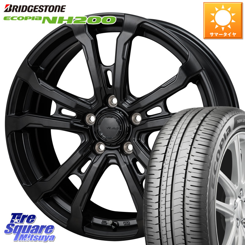 ブリヂストン ECOPIA NH200 エコピア サマータイヤ 215/45R18MONZA HI-BLOCK VILAS 18インチ 18X7.5J 48 5穴 114.3 90系ノア/ヴォクシー MAZDA3 P15キックス ZE1リーフ プリウスアルファ ノア NOAH ジェイド アクセラ MAZDA｜タイヤスクエアミツヤ 114,365円