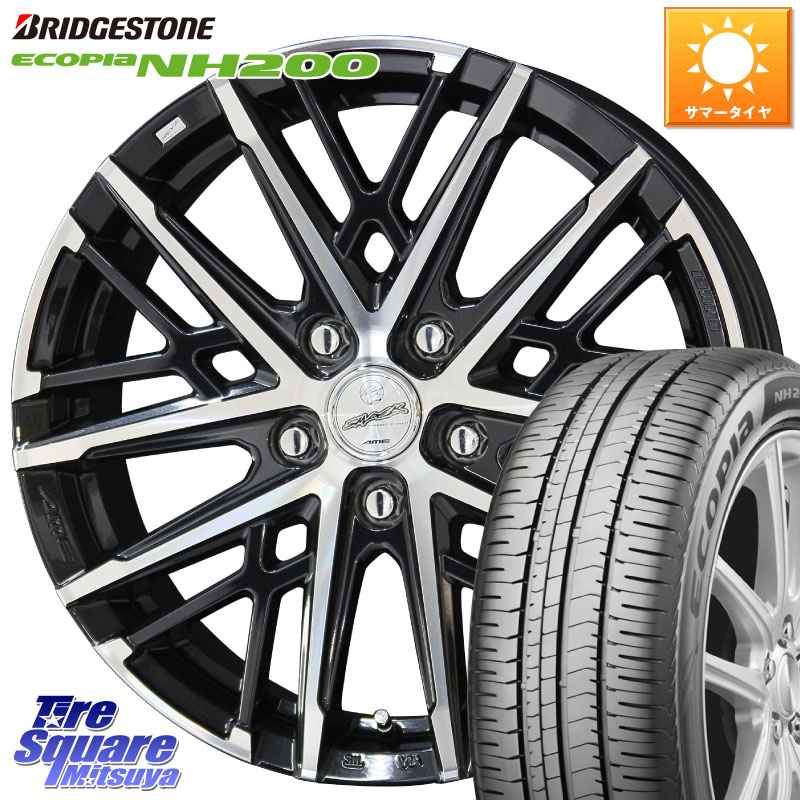 KYOHO SMACK GRAIVE スマック グレイヴ ホイール 16インチ 16 X 6.5J +43 5穴 100 ブリヂストン ECOPIA NH200 エコピア サマータイヤ 195/50R16