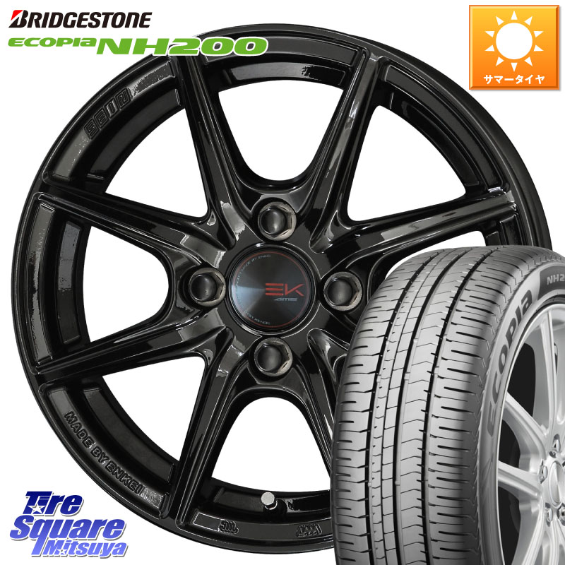 KYOHO SEIN EK ザインEK ホイール 14インチ 14 X 5.5J +43 4穴 100 ブリヂストン ECOPIA NH200 エコピア サマータイヤ 185/70R14 48,618円