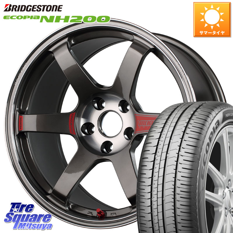 ブリヂストン ECOPIA NH200 エコピア サマータイヤ 215/45R17RAYS 【欠品次回3~4月】 VOLK RACING TE37 SAGA SL TE37 ホイール 17インチ 17X7.5J 47 5穴 100 カローラスポーツ 50系プリウス BRZ/86/GR86 CT レクサス GR 86 ハチロク 86 ハチロク|タイヤスクエアミツヤ