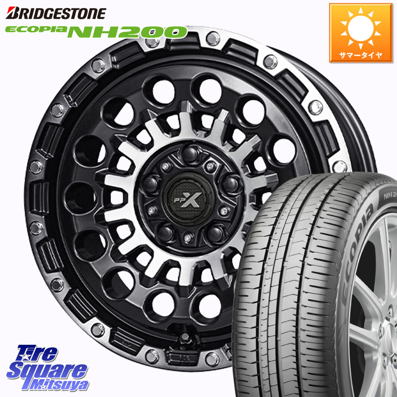 KYOHO PPX GX14 ホイール 16インチ 16 X 7.0J +35 5穴 114.3 ブリヂストン ECOPIA NH200 エコピア サマータイヤ 205/65R16