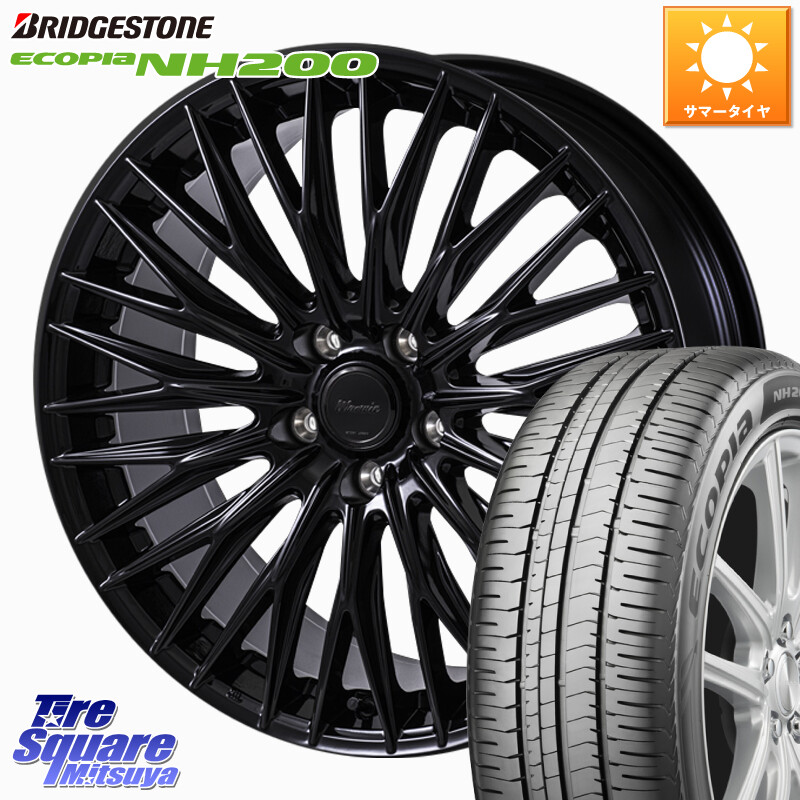 ブリヂストン ECOPIA NH200 エコピア サマータイヤ 225/45R18MONZA Warwic CLYVER クライヴァー ホイール 18インチ 18X7.5J 48 5穴 114.3 RP6~8ステップワゴン CX-3 レヴォーグ プリウスアルファ RC系オデッセイ前期 ティアナ 日産 エスティマ RX-8 MAZDA ジェイド マ|タイヤスクエアミツヤ