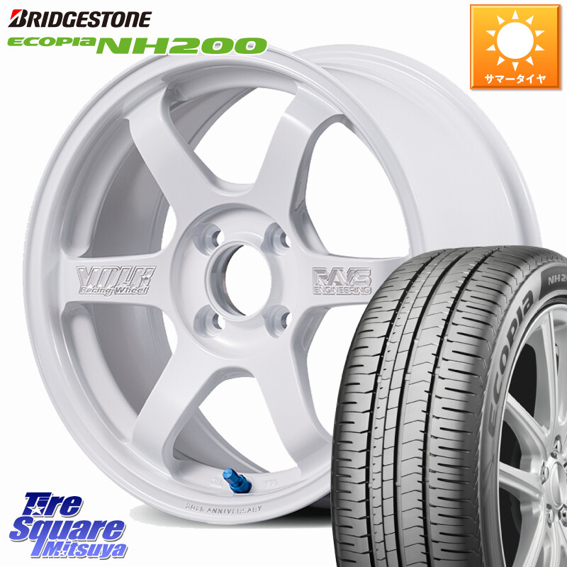 ブリヂストン ECOPIA NH200 エコピア サマータイヤ 205/65R16RAYS 【欠品次回3~4月】 TE37 SONIC 30th MACHINING Ver 鍛造 ホイール 16インチ 16X6.5J 39 4穴 100 ロッキー ガソリン車 4穴 ライズ ガソリン車 4穴｜タイヤスクエアミツヤ