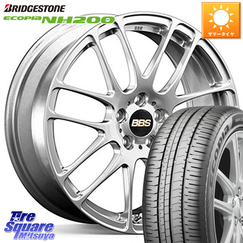 ブリヂストン ECOPIA NH200 エコピア サマータイヤ 195/55R16BBS RE-L2 鍛造1ピース ホイール 16インチ 16X7.0J 42 5穴 114.3|タイヤスクエアミツヤ