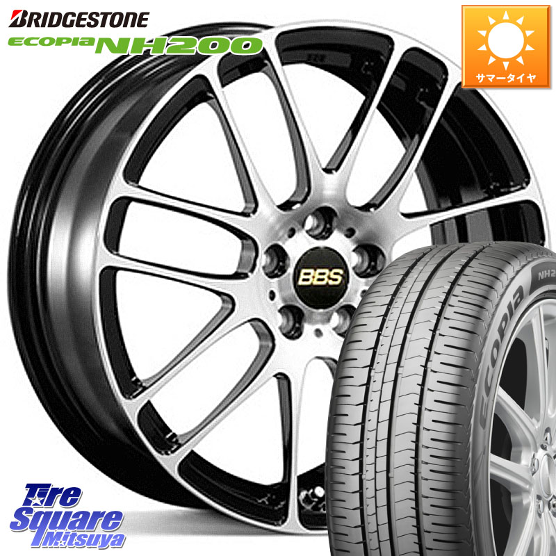 BBS RE-L2 鍛造1ピース ホイール 16インチ 16 X 6.0J +48 4穴 100 ブリヂストン ECOPIA NH200 エコピア サマータイヤ 205/55R16