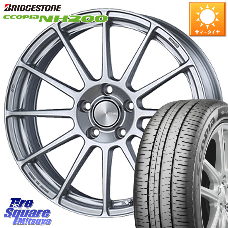 ブリヂストン ECOPIA NH200 エコピア サマータイヤ 195/50R16ENKEI エンケイ PerformanceLine PF03 ホイール 16X6.5J 38 5穴 114.3|タイヤスクエアミツヤ