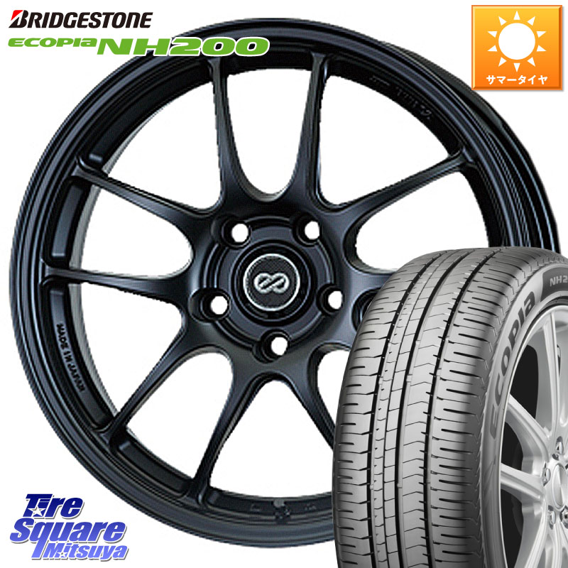 ENKEI エンケイ PerformanceLine PF01 ホイール 17 X 7.0J +45 4穴 100 ブリヂストン ECOPIA NH200 エコピア サマータイヤ 215/45R17 FITクロスター