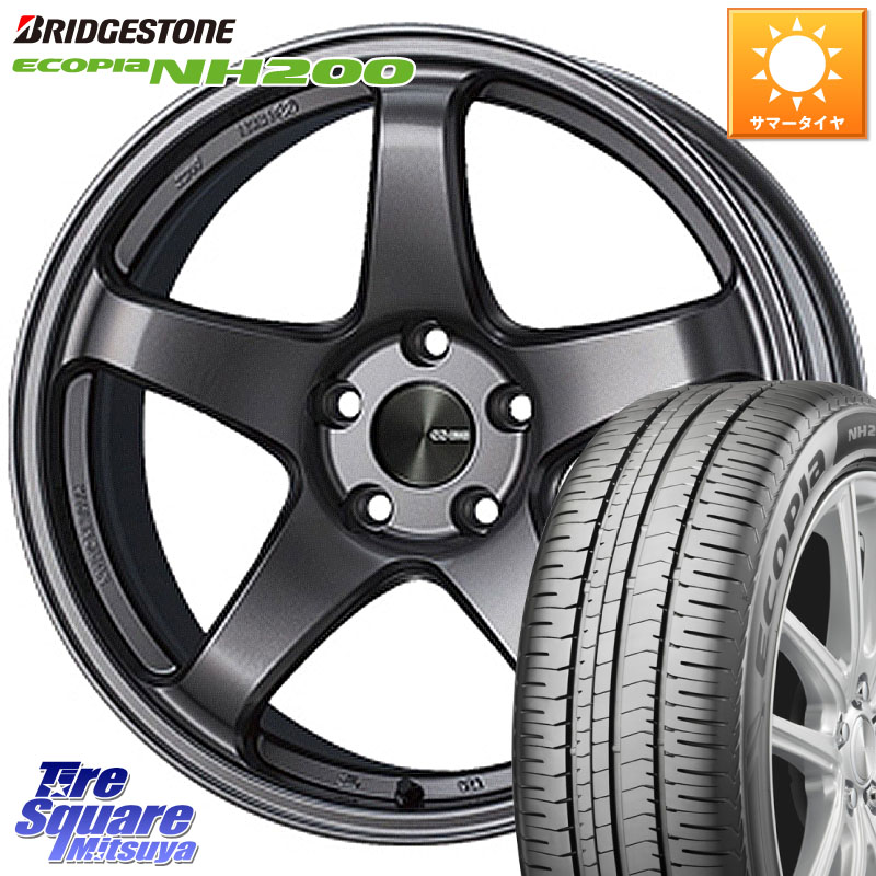 ブリヂストン ECOPIA NH200 エコピア サマータイヤ 195/50R16ENKEI エンケイ PerformanceLine PF05 DS 16インチ 16X6.5J 38 5穴 100 シエンタ|タイヤスクエアミツヤ