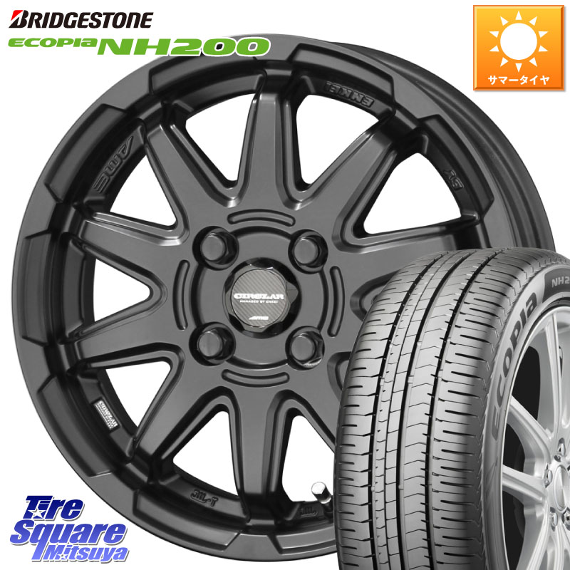 KYOHO キョウホウ CIRCLAR サーキュラー C10S 16インチ 16 X 6.0J +40 4穴 100 ブリヂストン ECOPIA NH200 エコピア サマータイヤ 195/55R16