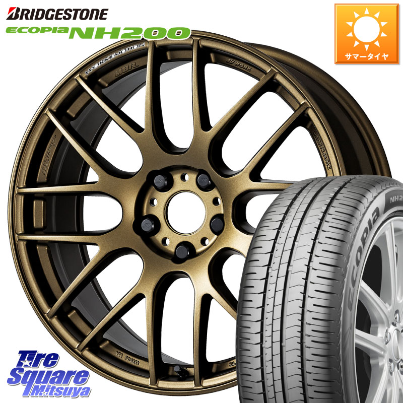 ブリヂストン ECOPIA NH200 エコピア サマータイヤ 215/45R18WORK ワーク EMOTION エモーション M8R 18インチ 18X7.5J 47 5穴 114.3 90系ノア/ヴォクシー MAZDA3 P15キックス ZE1リーフ プリウスアルファ ノア NOAH ジェイド アクセラ MAZDA｜タイヤスクエアミツヤ