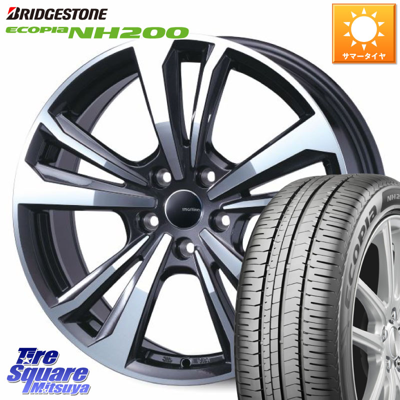 ブリヂストン ECOPIA NH200 エコピア サマータイヤ 215/55R17TARGA smartline365 スマートライン 17X6.5J(DS4 B7) 30 4穴 108 シトロエン DS4 シトロエン B7系｜タイヤスクエアミツヤ