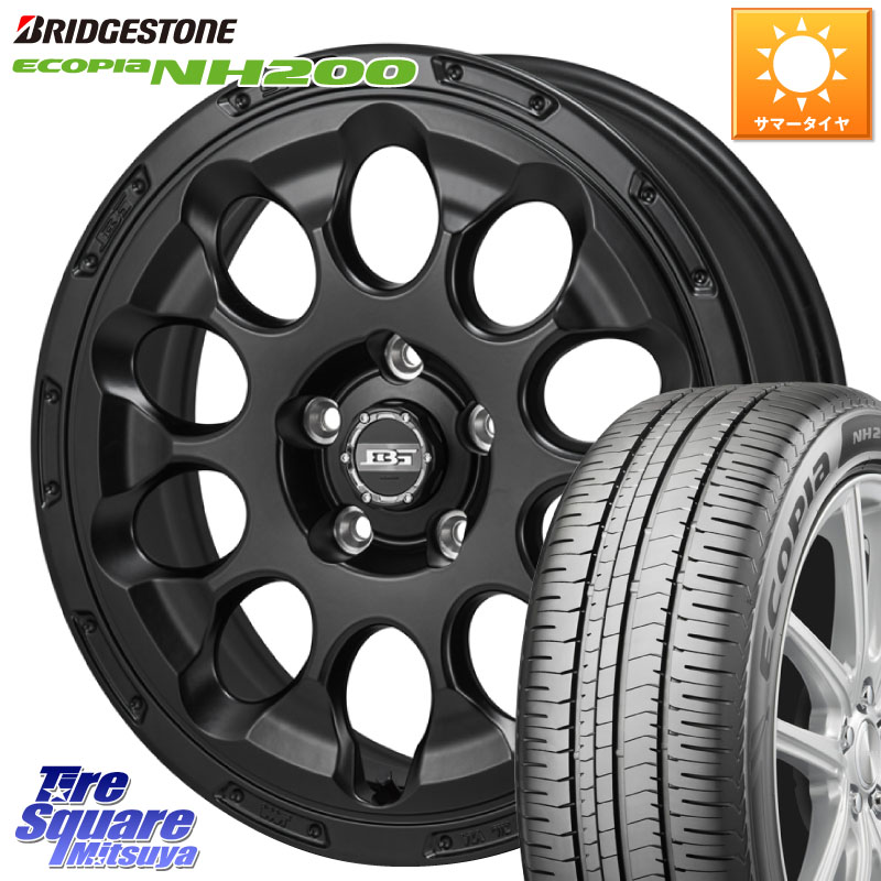 Japan三陽 ボトムガルシア CHRONO クロノ 17 X 7.0J +45 5穴 114.3 ブリヂストン ECOPIA NH200 エコピア サマータイヤ 215/45R17