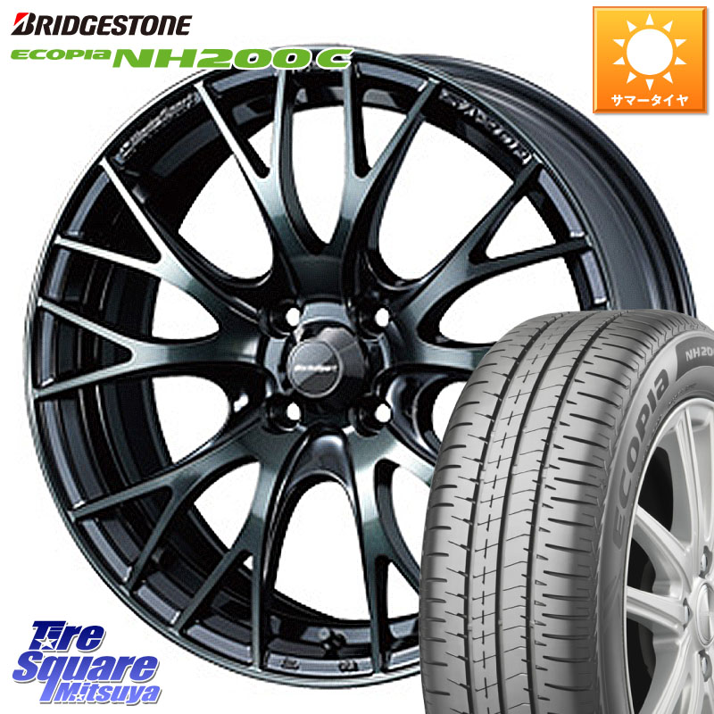 ブリヂストン ECOPIA NH200C エコピア サマータイヤ 175/65R15WEDS 【欠品次回08月中旬】 WedsSport SA-20R SA20R ウェッズ スポーツ ホイール 15インチ 15X5.0J 45 4穴 100 タフト ハスラー リフトアップ等カスタム フレアクロスオーバー リフトアップ等カスタムサイ|タイヤスクエアミツヤ