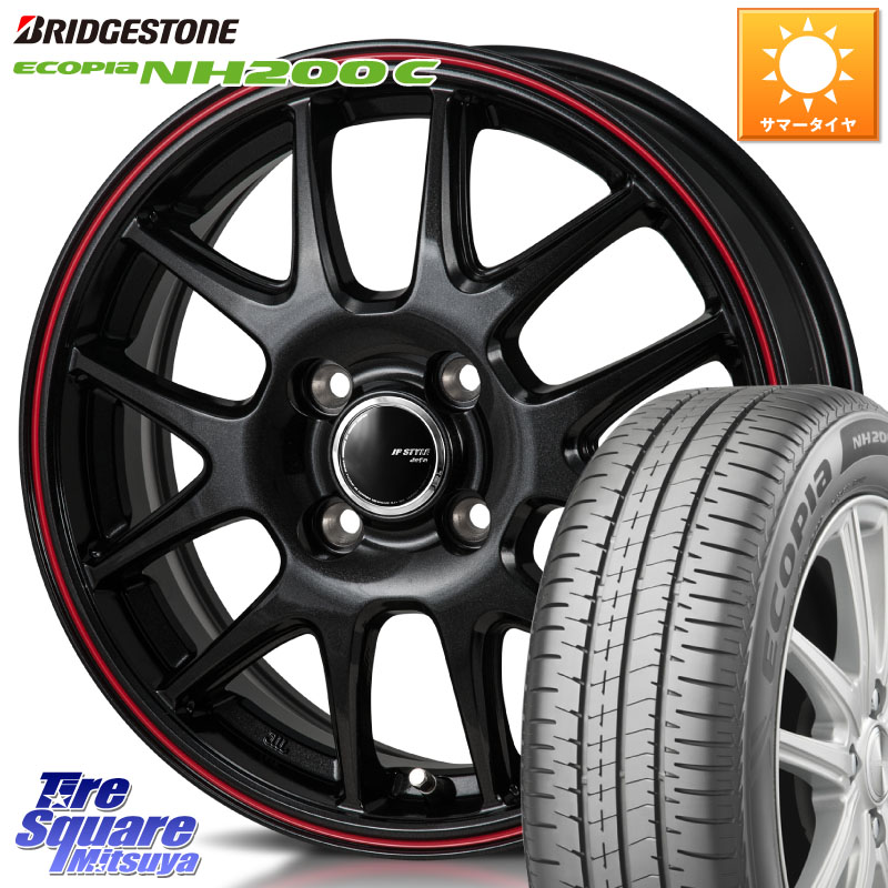 ブリヂストン ECOPIA NH200C エコピア サマータイヤ 165/60R15MONZA JP STYLE Jefa ジェファ 15インチ 15X5.5J 43 4穴 100 M900系タンク/ルーミー ミラージュ ダイハツ トールM900S・M910S ジャスティ(M900/910F) ルーミー ハスラー リフトアップ等カスタム フレアクロ｜タイヤスクエアミツヤ 59,983円