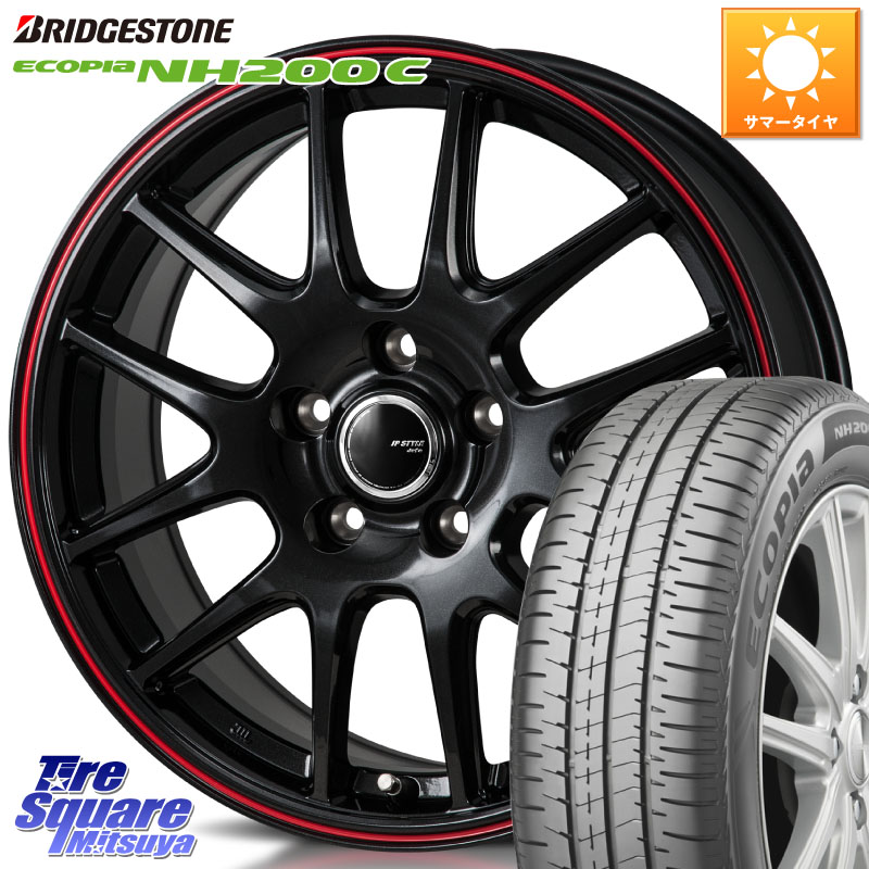 ブリヂストン ECOPIA NH200C エコピア サマータイヤ 185/60R15MONZA JP STYLE Jefa ジェファ 15インチ 15X6.0J 41 5穴 100 170系シエンタ|タイヤスクエアミツヤ