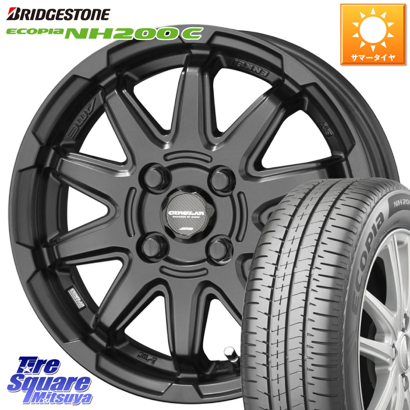 ブリヂストン ECOPIA NH200C エコピア サマータイヤ 175/60R16KYOHO 【欠品次回7月末】キョウホウ CIRCLAR サーキュラー C10S 16インチ 16X6.0J 40 4穴 100 ラクティス|タイヤスクエアミツヤ