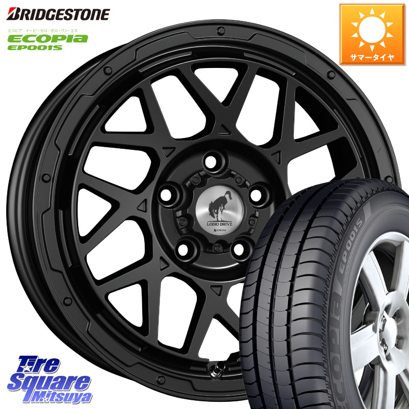 SUPER STAR LODIO DRIVE ロディオドライブ 8M MONO モノ 16 X 7.0J +42 5穴 114.3 ブリヂストン ECOPIA EP001S サマータイヤ 205/55R16 GRヤリスRSノーマルキャリパー