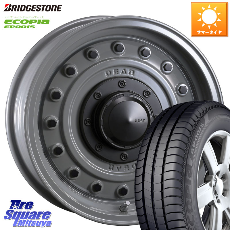 CRIMSON ディーン コロラド 16インチ 16 X 7.0J +37 5穴 114.3 ブリヂストン ECOPIA EP001S サマータイヤ 205/55R16 GRヤリスRSノーマルキャリパー