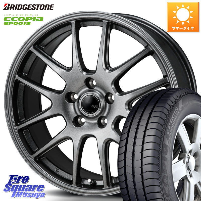 ブリヂストン ECOPIA EP001S サマータイヤ 205/55R16Japan三陽 ZACK JP-205 ホイール 16X6.5J 48 5穴 114.3 GU系インプレッサ ステップワゴン アルテッツア SX4 Sクロス|タイヤスクエアミツヤ