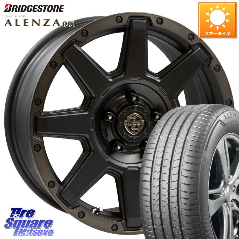 WEDS CROSS OVER GARMENTS StyleU 17インチ 17 X 7.0J +35 5穴 114.3 ブリヂストン アレンザ 001 ALENZA 001 サマータイヤ 235/65R17 50系RAV4