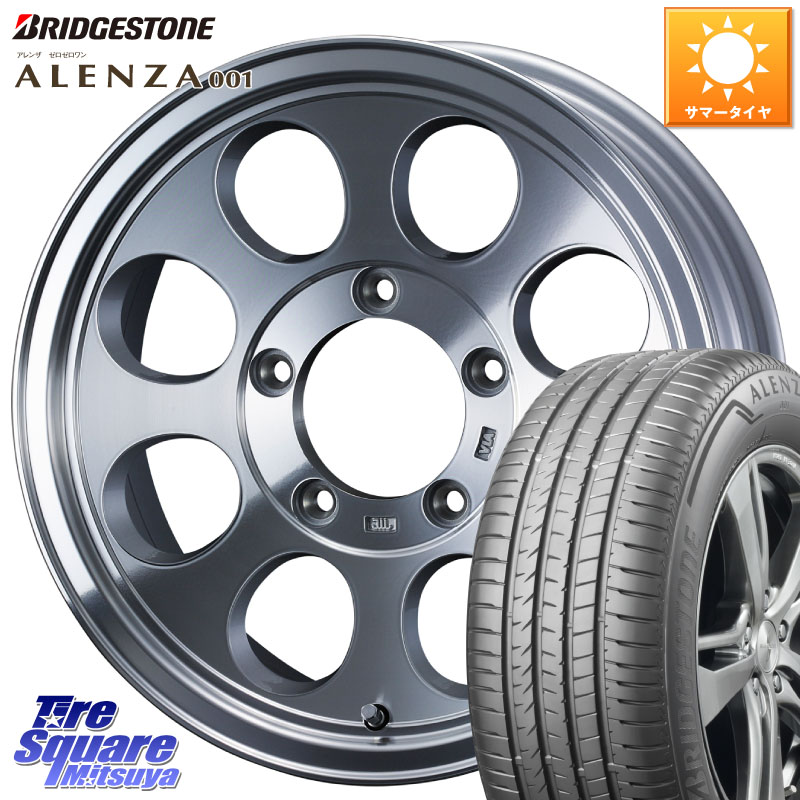 WEDS JIMLINE TYPE2 POL 16インチ ジムライン 16 X 5.5J +22 5穴 139.7 ブリヂストン アレンザ 001 ALENZA 001 サマータイヤ 215/65R16 ジムニー専用(要オーバーフェンダー等)