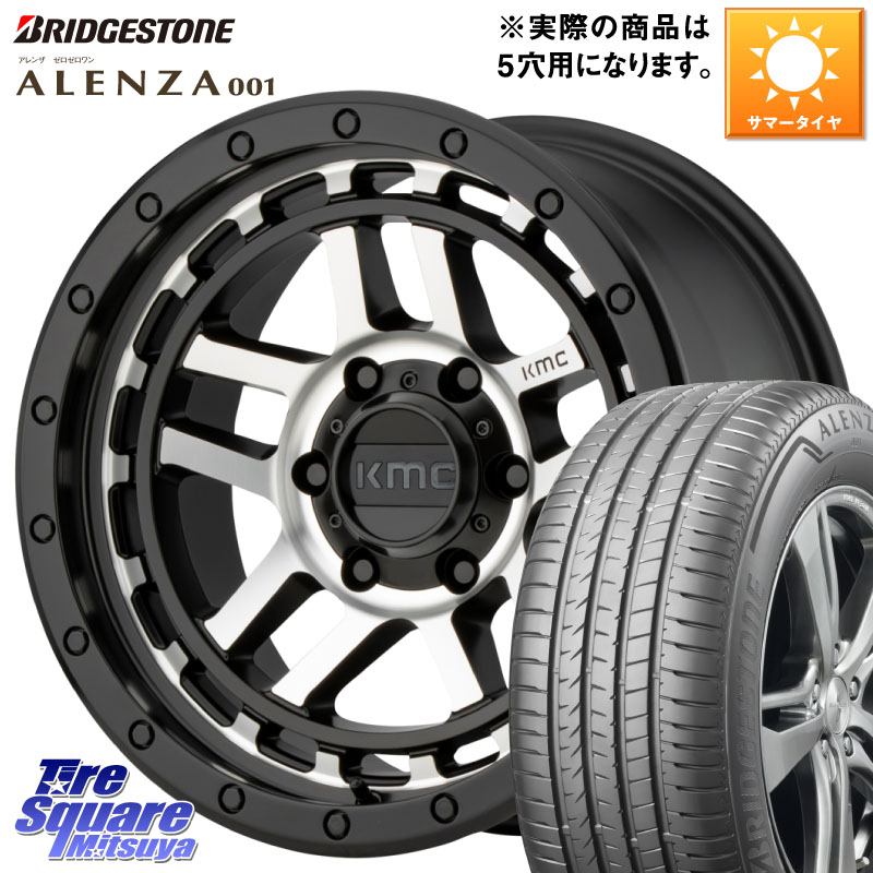 KMC KM540 RECON 18インチ ホイール 18 X 8.5J +18 5穴 127 ブリヂストン アレンザ 001 ALENZA 001 サマータイヤ 285/60R18 クライスラー ジープ ラングラー JK系 クライスラー ジープ ラングラー JL系