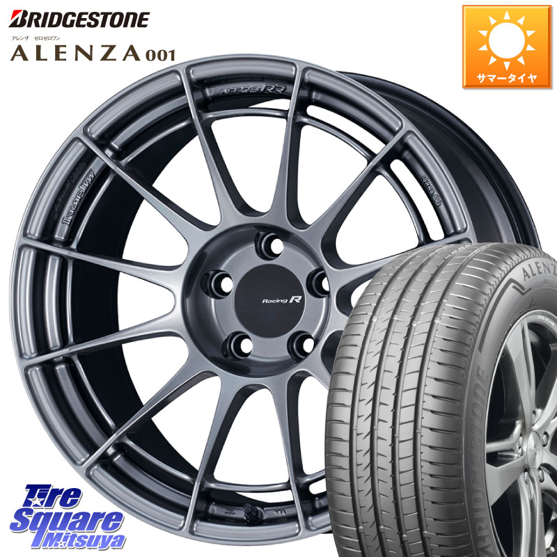 ブリヂストン アレンザ 001 ALENZA 001 サマータイヤ 225/65R17ENKEI エンケイ Racing Revolution NT03RR ホイール 17X7.0J 48 5穴 114.3 CX-5 CX-8 BT5レガシィアウトバック CR-V レガシー レガシィ アウトバック｜タイヤスクエアミツヤ