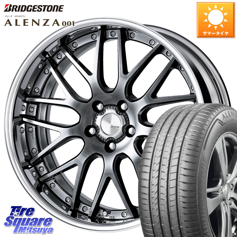 ブリヂストン アレンザ 001 ALENZA 001 サマータイヤ 235/50R18WORK Lanvec LM1 GTK O Disk 18インチ 2ピース 18X7.5J 41 5穴 114.3 30系アルファード/ヴェルファイア 20系アルファード ヴェルファイアハイブリッド ヴェルファイア アルファード|タイヤスクエアミツヤ