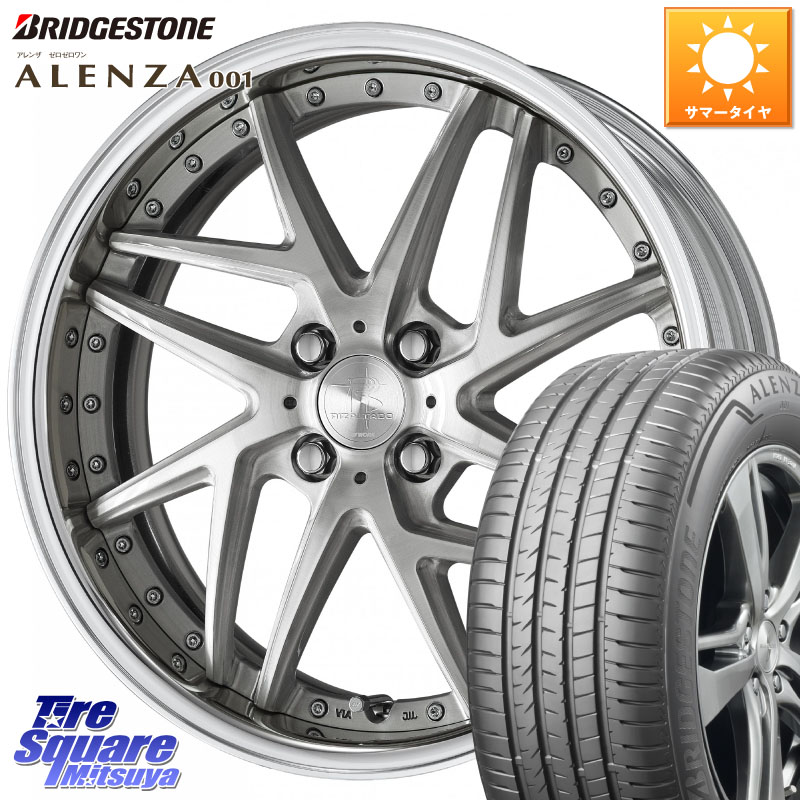 WORK RIZALTADO MESH2 A Disk 16インチ 2ピース 16 X 6.0J +40 4穴 100 ブリヂストン アレンザ 001 ALENZA 001 サマータイヤ 215/65R16