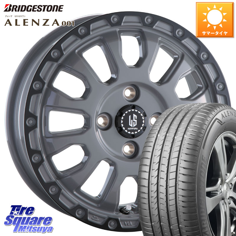 ブリヂストン アレンザ 001 ALENZA 001 サマータイヤ 215/65R16阿部商会 LA STRADA AVENTURA アヴェンチュラ 16インチ 16X6.0J 40 4穴 100｜タイヤスクエアミツヤ