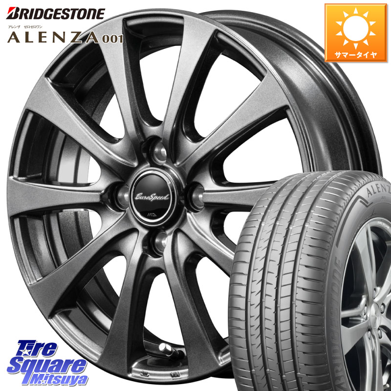 ブリヂストン アレンザ 001 ALENZA 001 サマータイヤ 215/65R16MANARAY MID EuroSpeed G10 ホイール 16インチ 16X6.0J 43 4穴 100 ロッキー ガソリン車 4穴 ライズ ガソリン車 4穴｜タイヤスクエアミツヤ