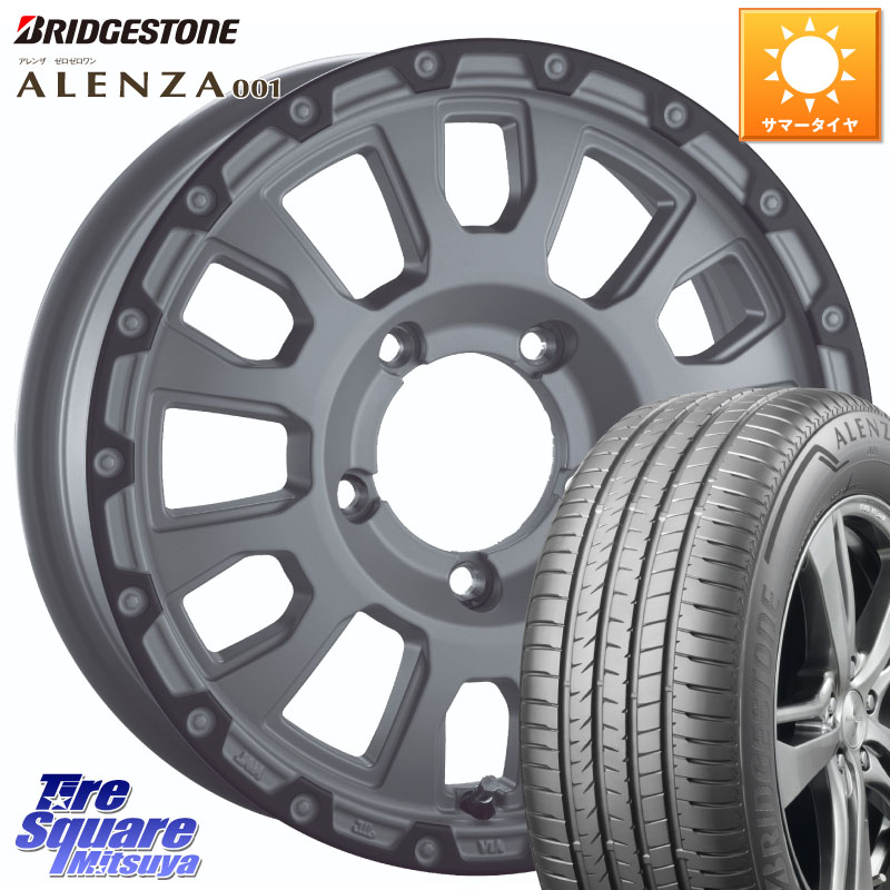 阿部商会 LA STRADA AVENTURA アヴェンチュラ 16インチ 16 X 5.5J +22 5穴 139.7 ブリヂストン アレンザ 001 ALENZA 001 サマータイヤ 215/65R16 ジムニー専用(要オーバーフェンダー等)