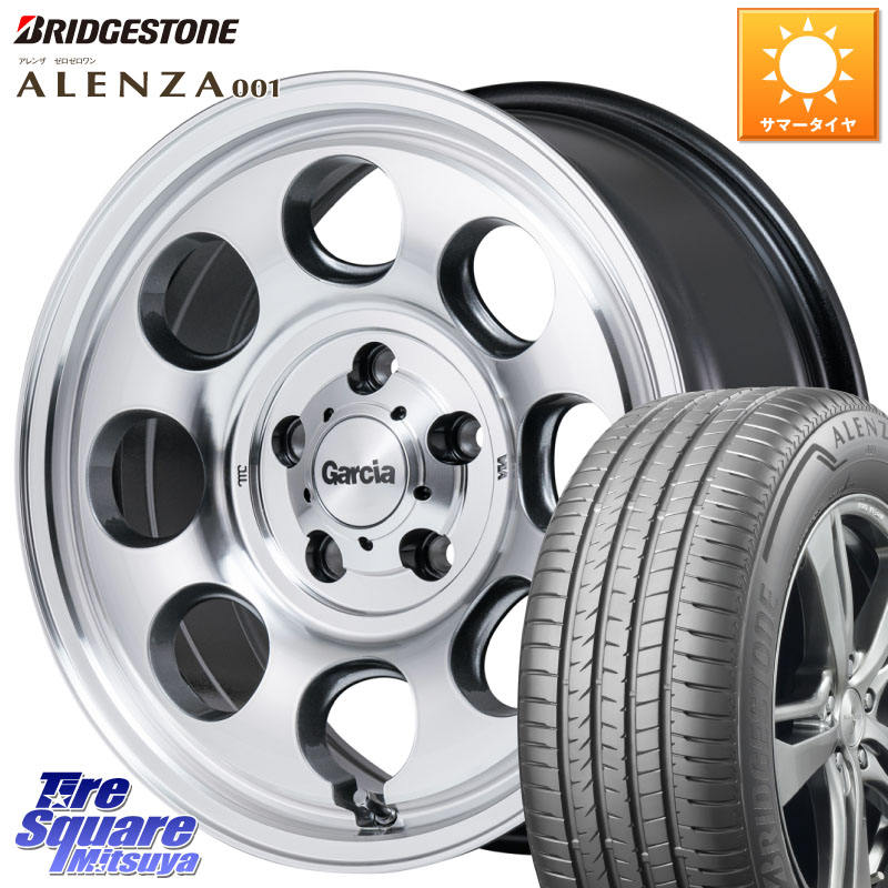 MANARAY MID Garcia Palm8 ガルシア パーム8 PO JIMNY ホイール 16インチ 16 X 5.5J +20 5穴 139.7 ブリヂストン アレンザ 001 ALENZA 001 サマータイヤ 215/65R16 ジムニー専用(要オーバーフェンダー等)