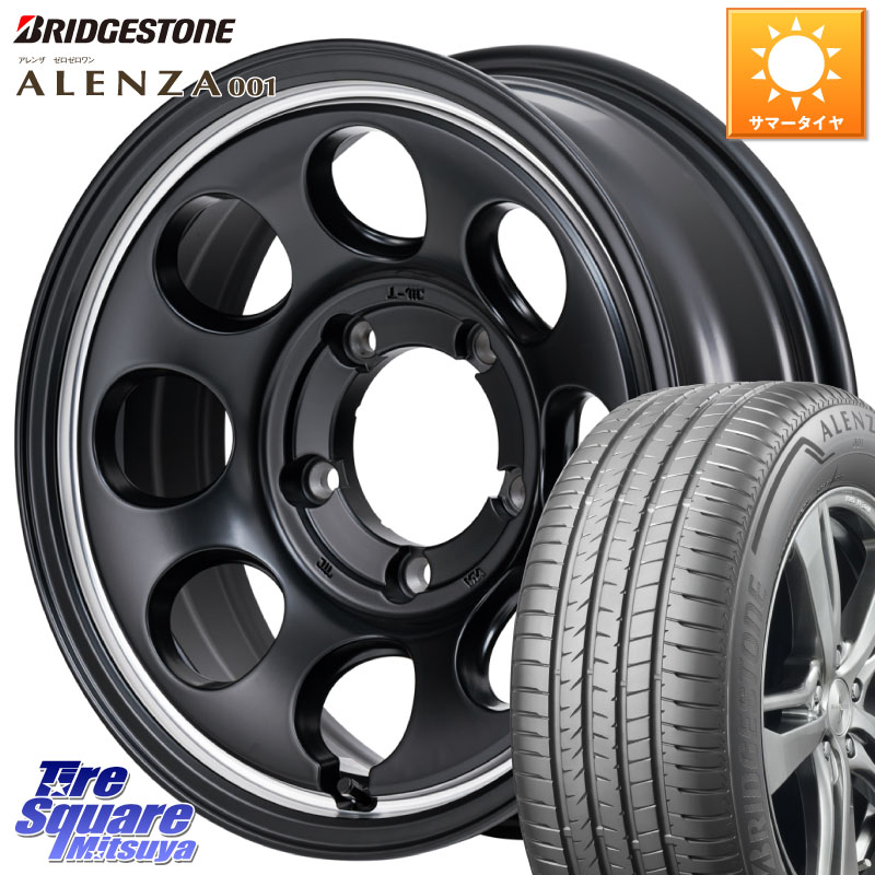 MANARAY MID Garcia Palm8 ガルシア パーム8 ※インセット -5 ホイール 16インチ 16 X 6.0J +0 5穴 139.7 ブリヂストン アレンザ 001 ALENZA 001 サマータイヤ 215/65R16 ジムニー専用(要オーバーフェンダー等) ジムニ－シエラ・ノマド(カスタム)
