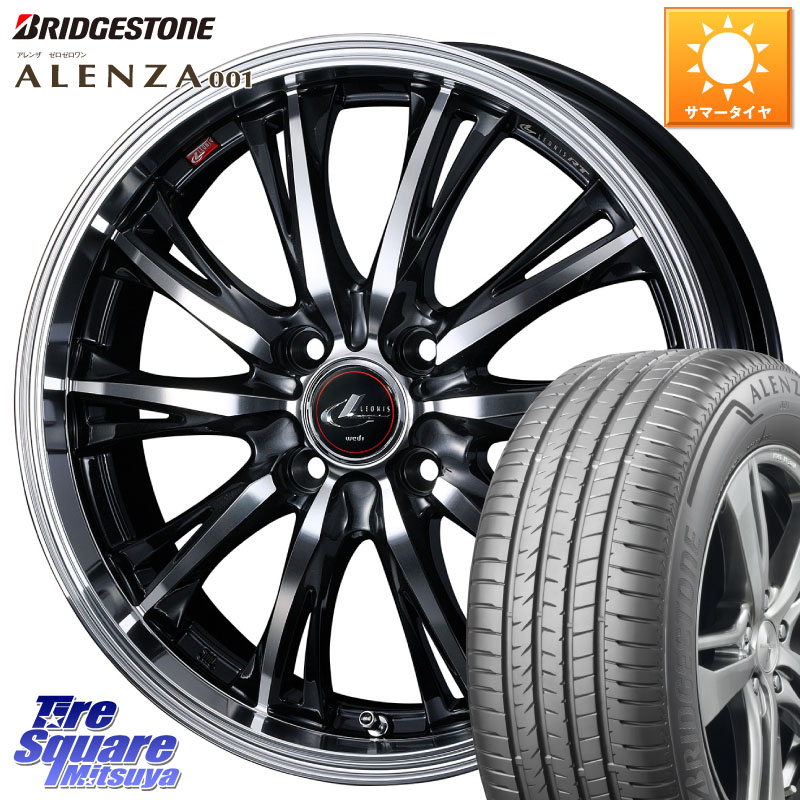 WEDS 【欠品次回4月下旬】 41164 LEONIS RT ウェッズ レオニス PBMC ホイール 16インチ 16 X 6.0J +42 4穴 100 ブリヂストン アレンザ 001 ALENZA 001 サマータイヤ 215/65R16